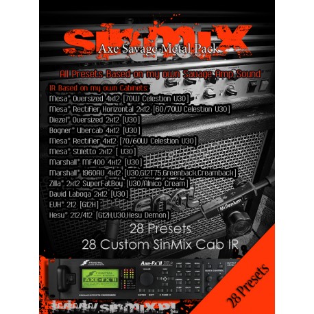 SinMix Axe Savage Pack