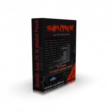 SinMix Axe FX III Metal Pack